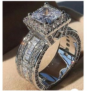 925 Sterling Silver Diamond Ring